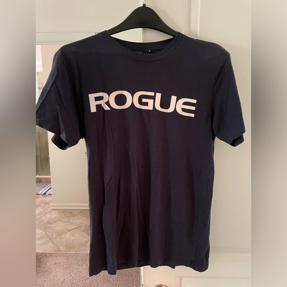 Rogue Fitness | Froning USA Flag Logo  Gym T-Shirt Mens Small Crossfit